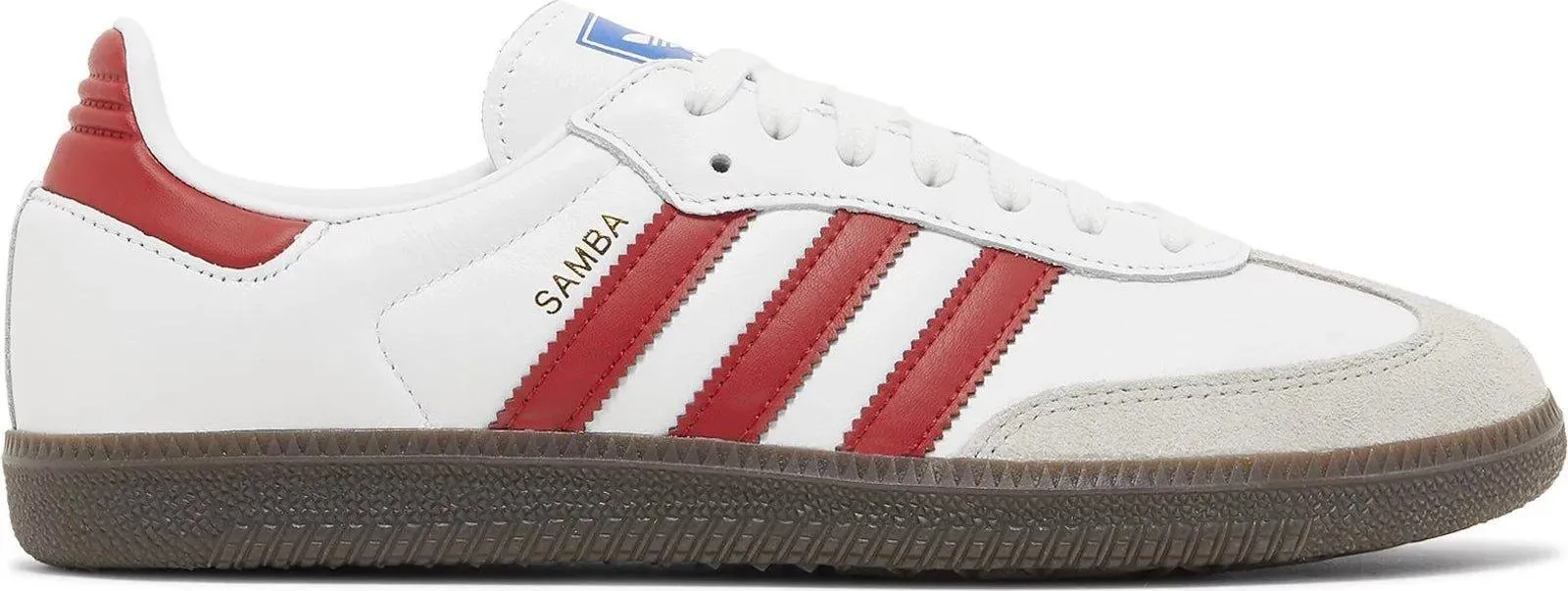 Adidas Samba OG White Scarlet