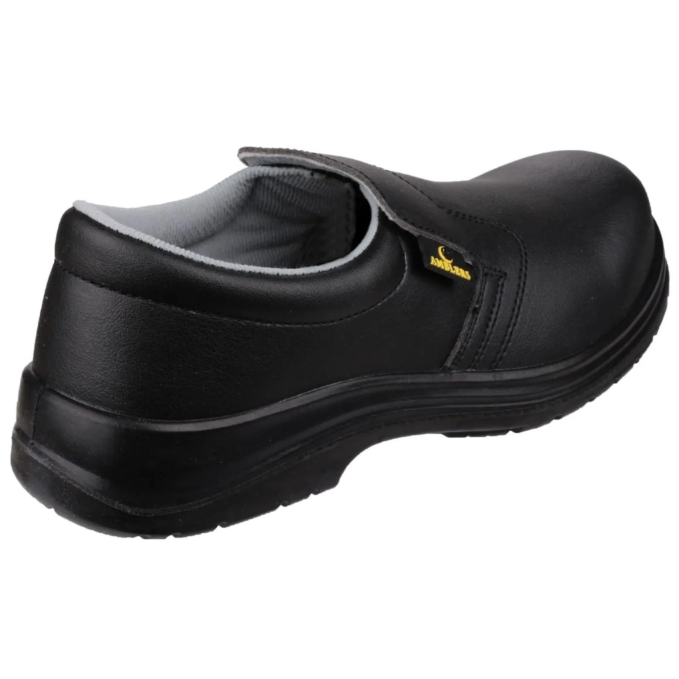 Amblers Safety Black FS661 Metal Free Lightweight Slip on safety Shoes