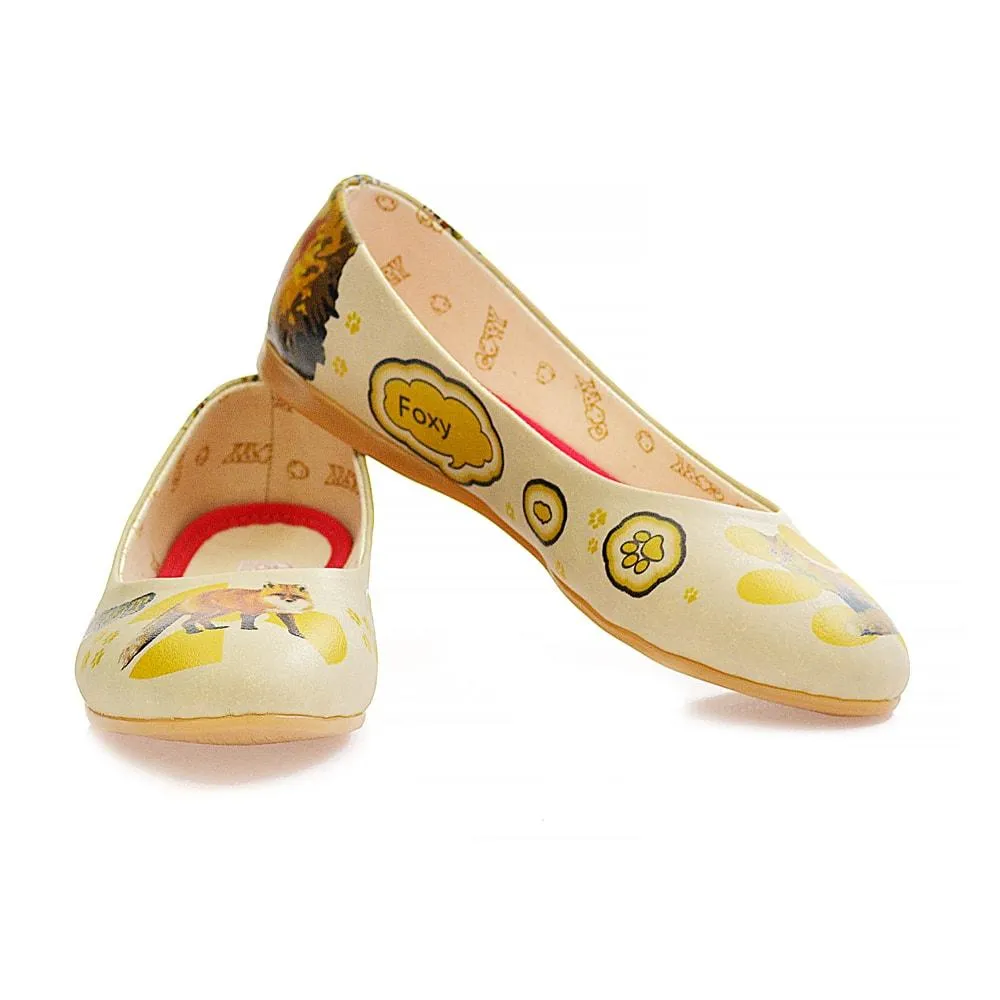 Awake Fox Ballerinas Shoes 1078