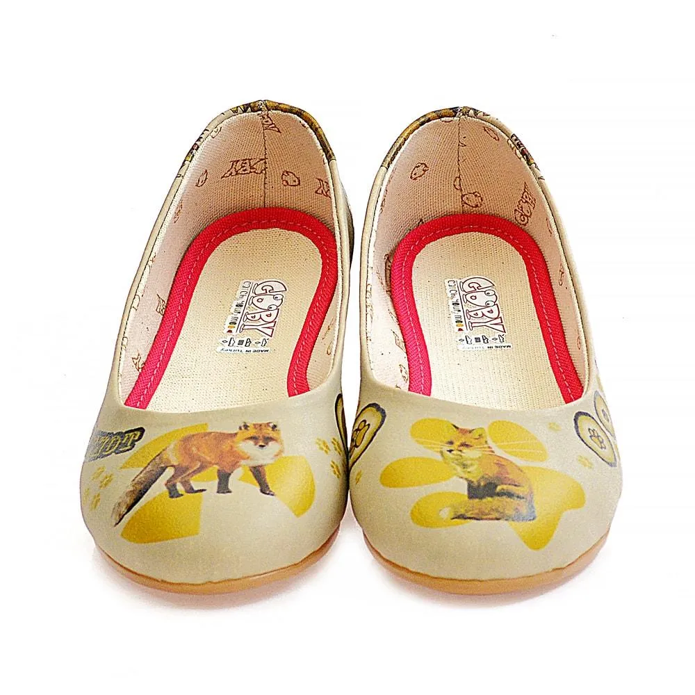 Awake Fox Ballerinas Shoes 1078