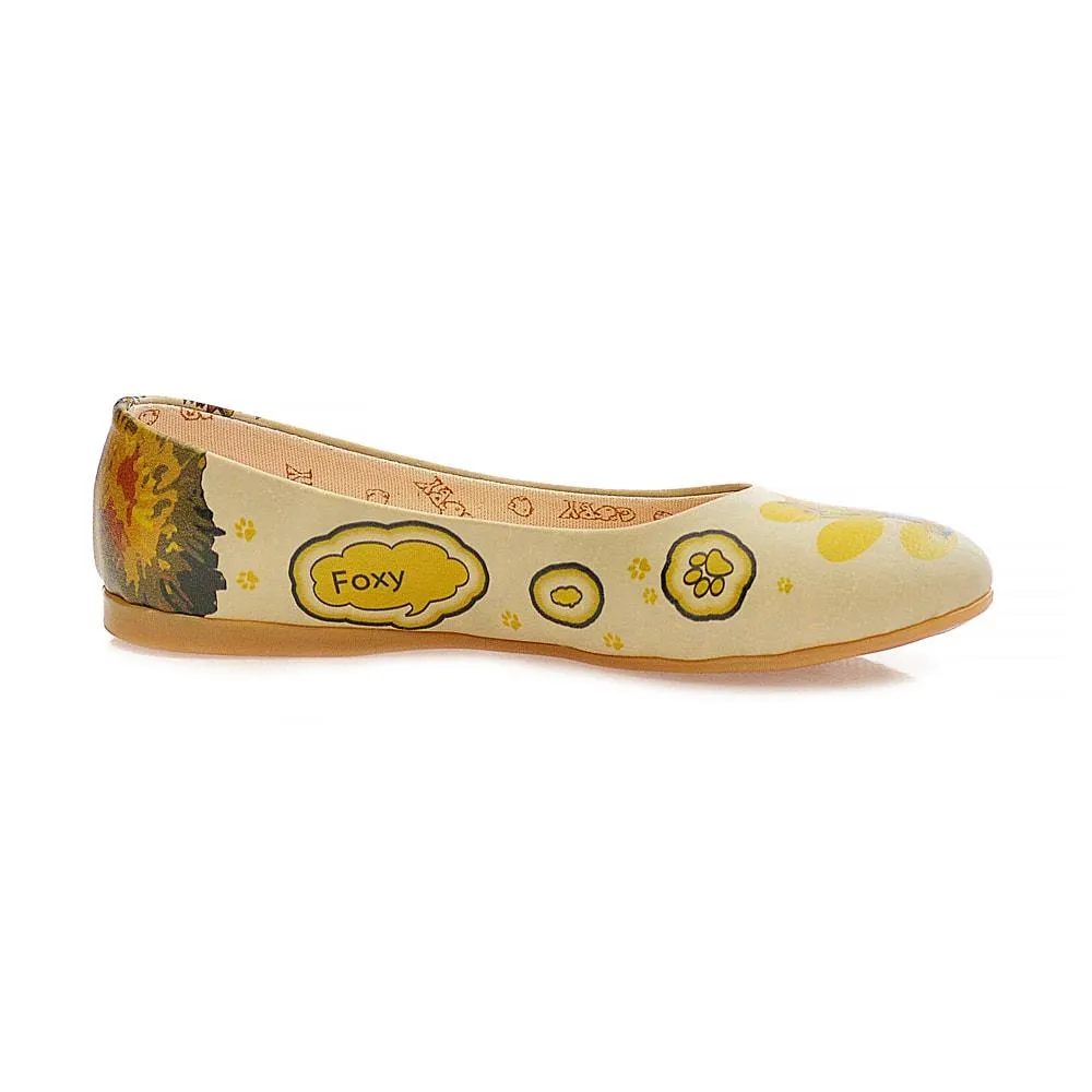 Awake Fox Ballerinas Shoes 1078