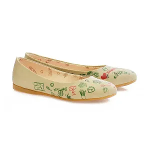Back to School Ballerinas Shoes 1007
