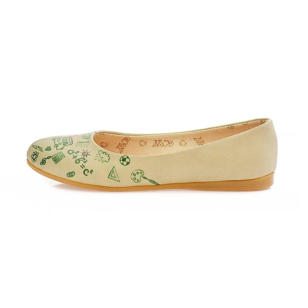 Back to School Ballerinas Shoes 1007