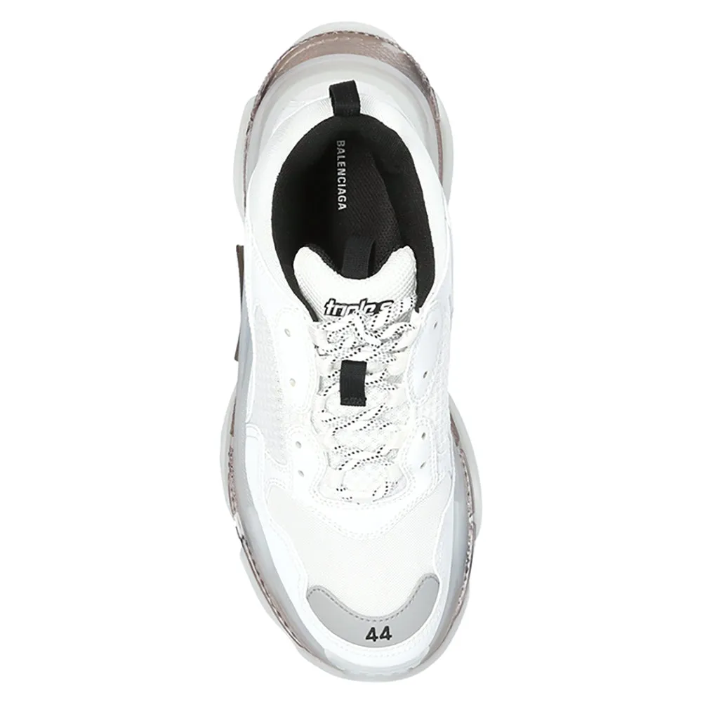 Balenciaga Men's "Triple S" Airsole Sneakers White