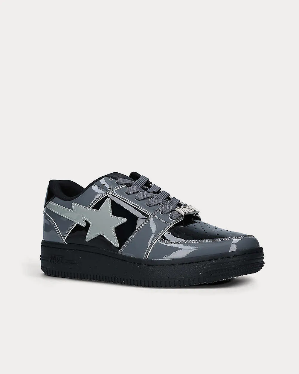 Bape Sta Color-Blocked Black Low Top Sneakers