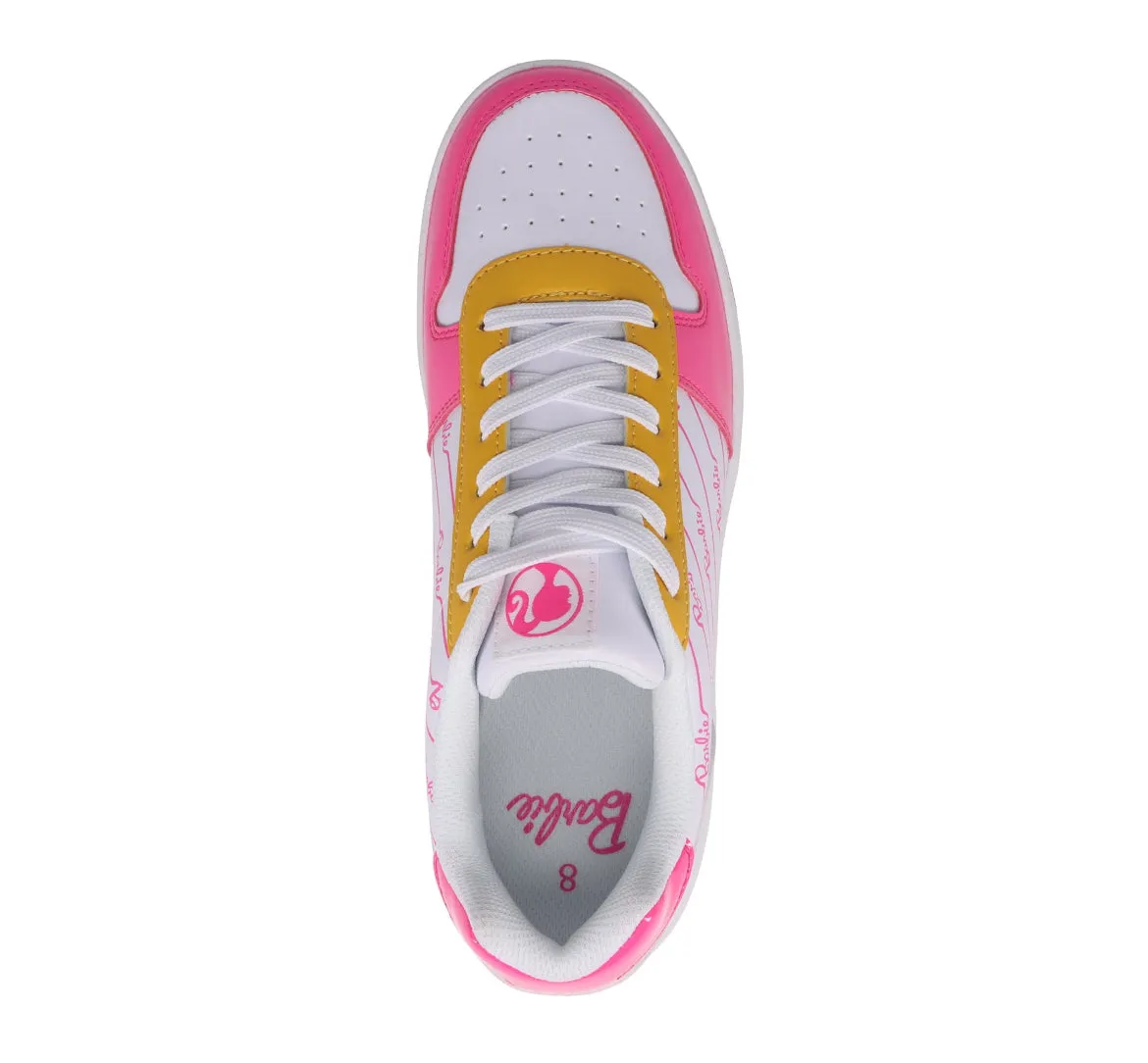 Barbie Women's Casual Court Sneaker Shoe
