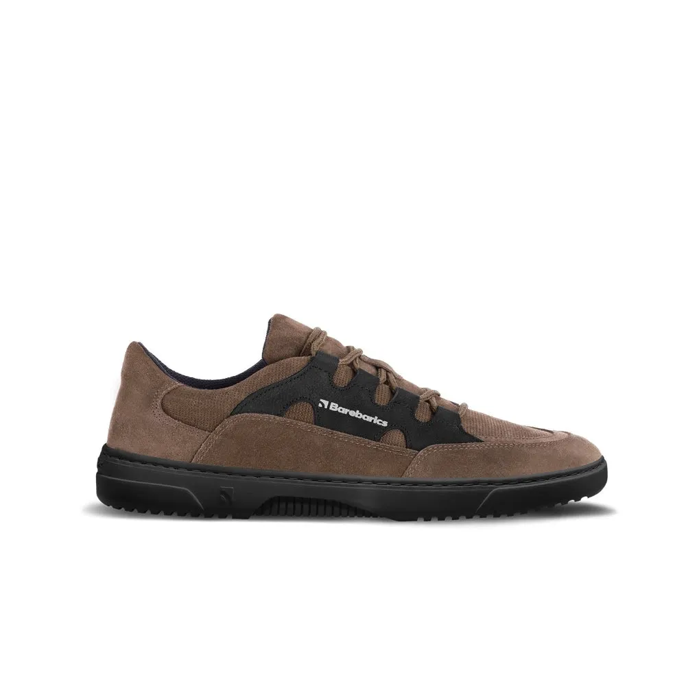 Barebarics Evo Chunky Leather Sneaker - Dark Brown & Black 39 - Like New