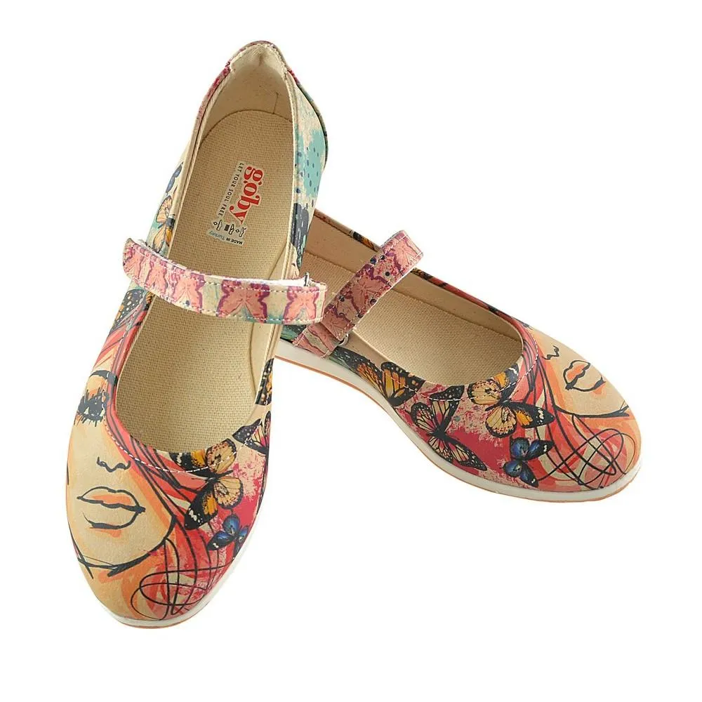 Beautiful Face Ballerinas Shoes GOB102
