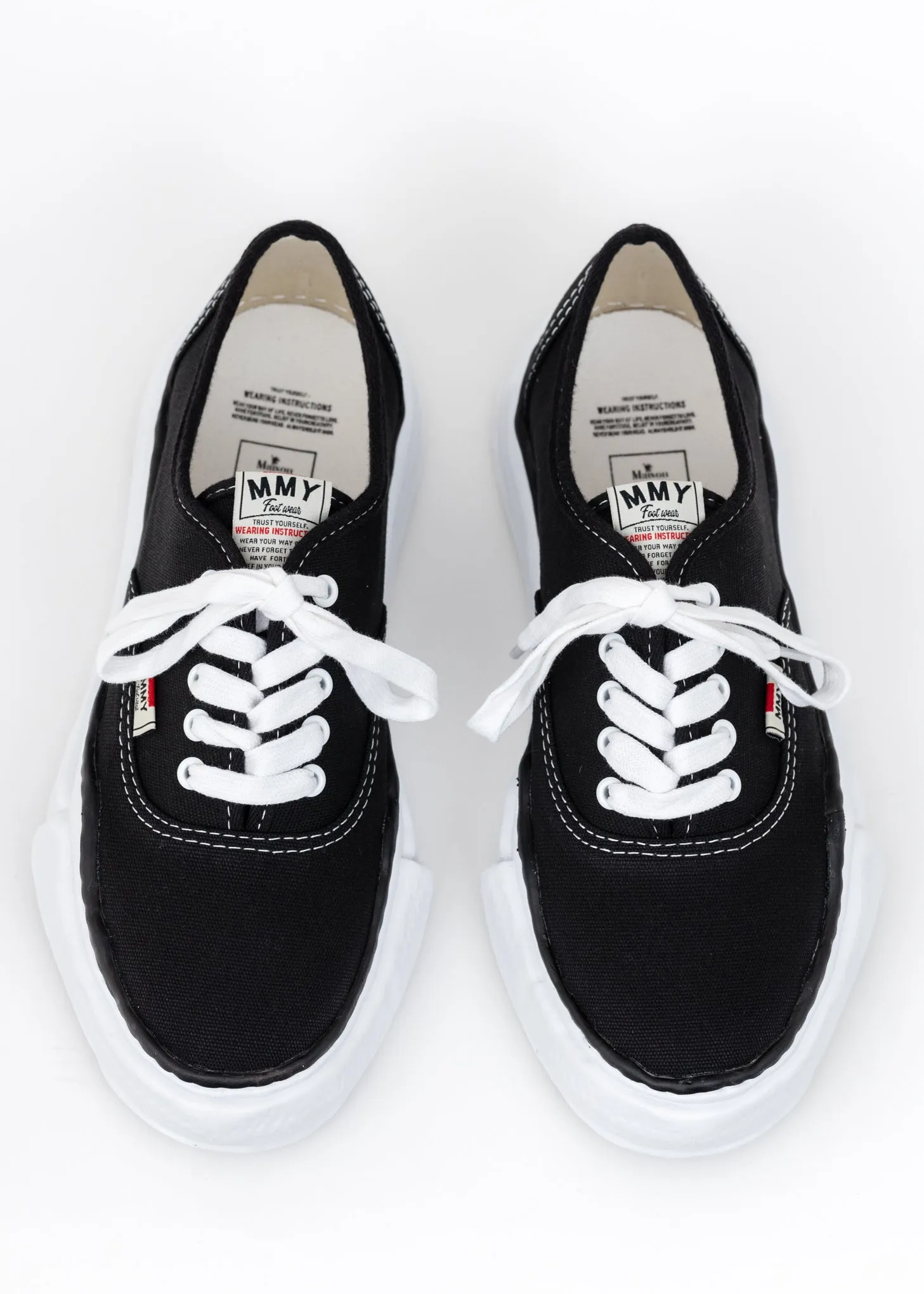 Black Original Sole Lowcut Sneaker (Baker)