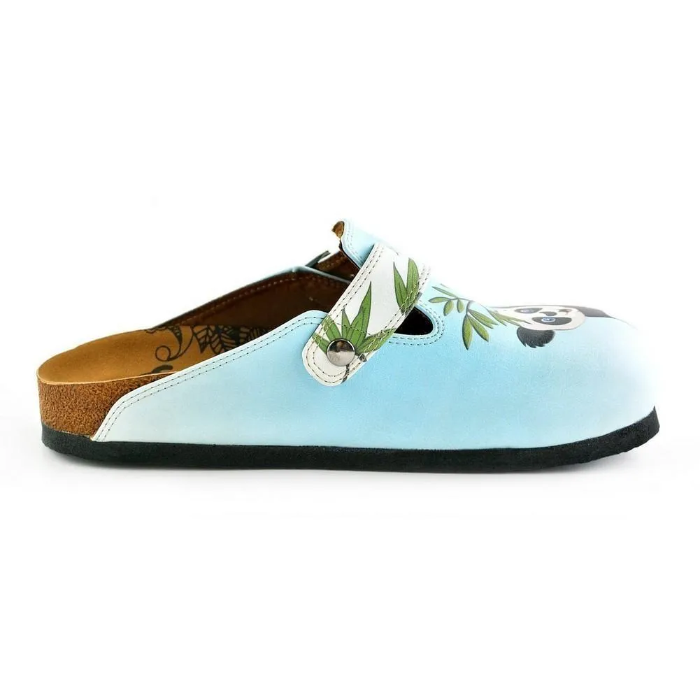 Blue Panda Clogs WCAL362