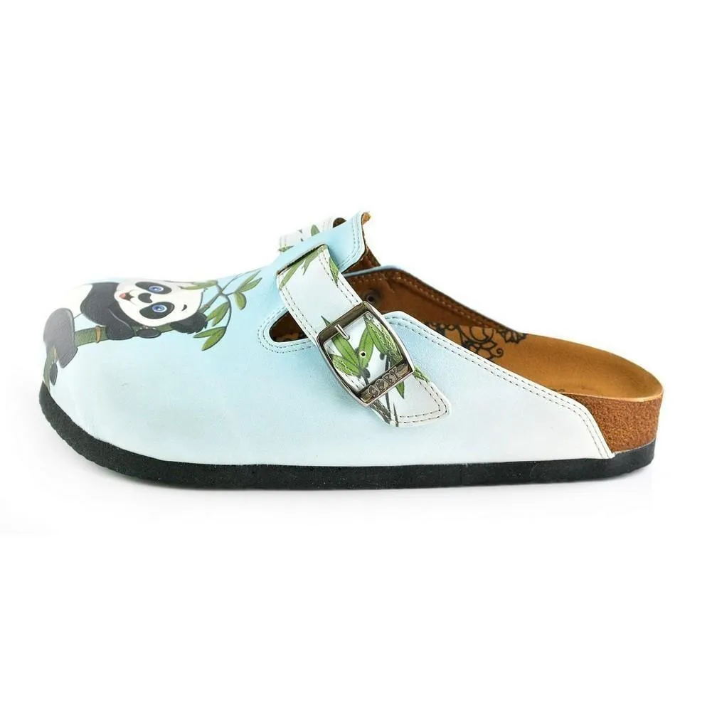 Blue Panda Clogs WCAL362