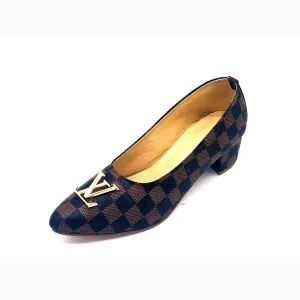 Brand Logo Soft Leather Shoes