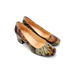 Career Heel Shoes DB203