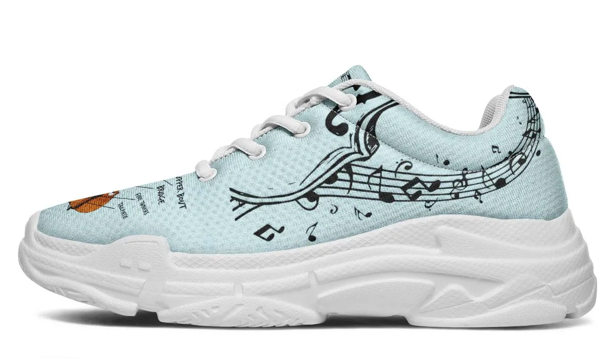 Cello Diagram Chunky Sneakers