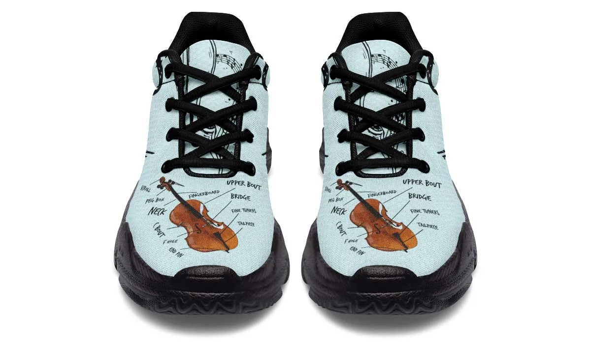 Cello Diagram Chunky Sneakers