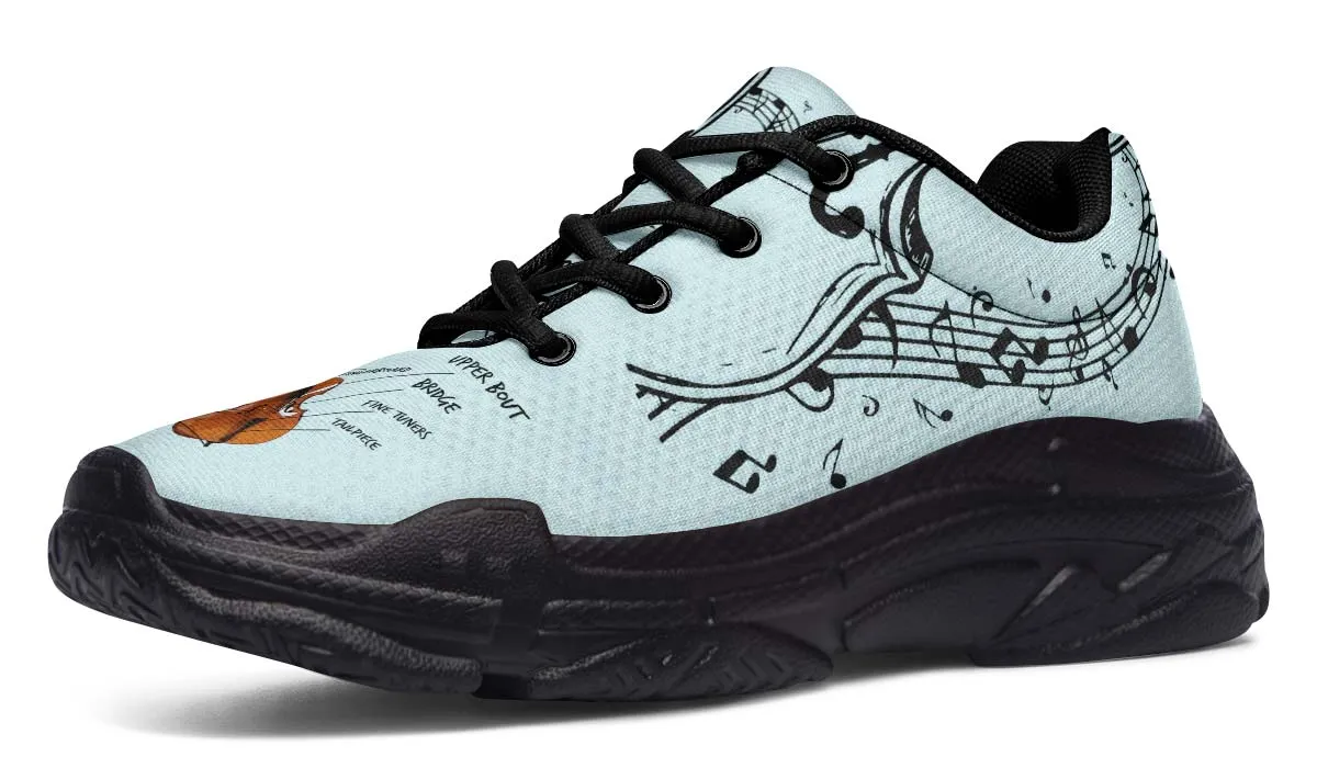 Cello Diagram Chunky Sneakers