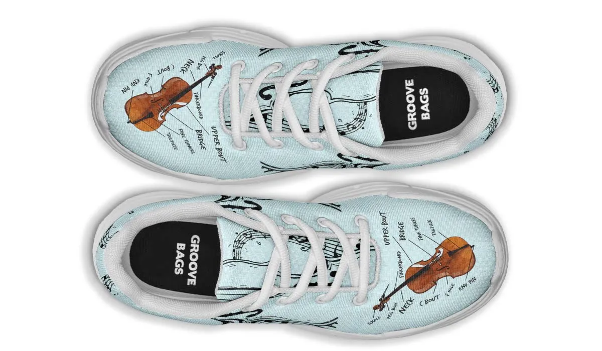 Cello Diagram Chunky Sneakers