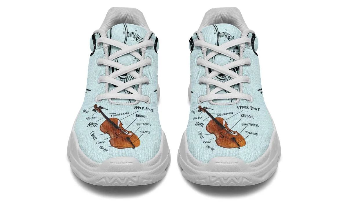 Cello Diagram Chunky Sneakers