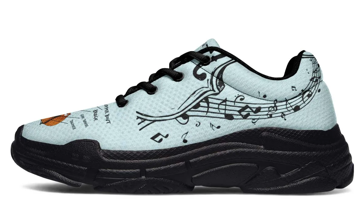 Cello Diagram Chunky Sneakers