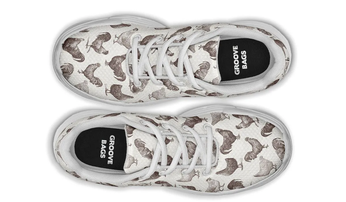 Chicken Clucks Chunky Sneakers