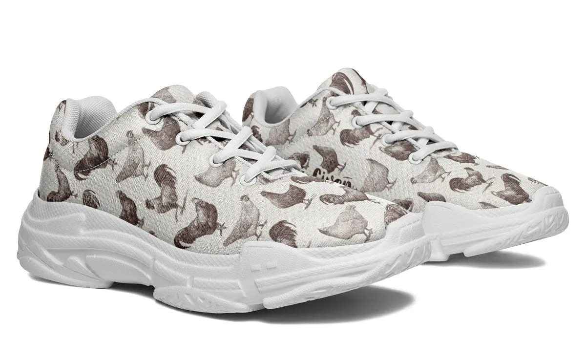Chicken Clucks Chunky Sneakers