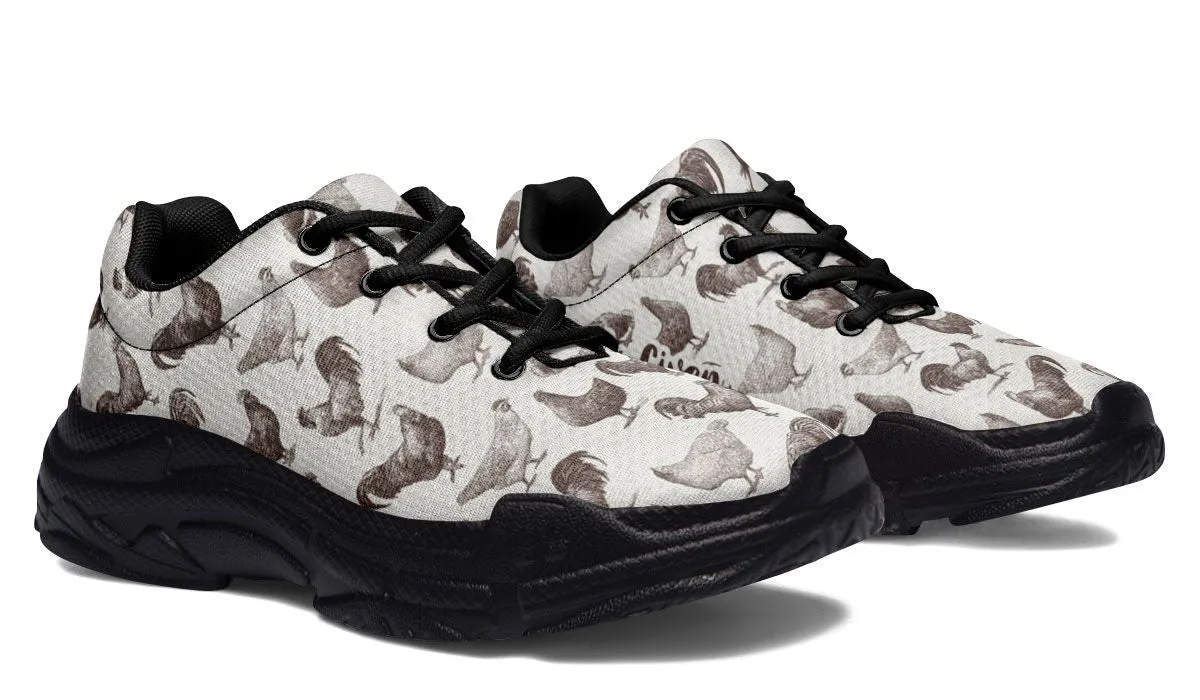 Chicken Clucks Chunky Sneakers