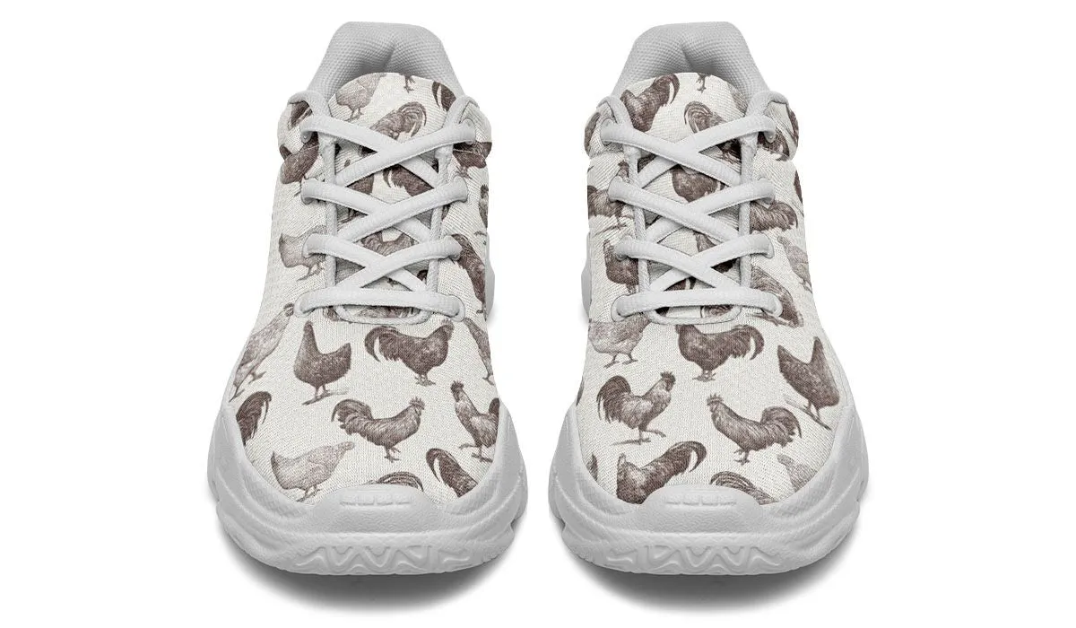 Chicken Clucks Chunky Sneakers