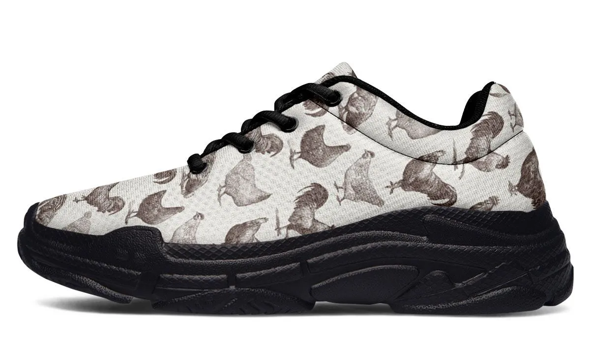 Chicken Clucks Chunky Sneakers