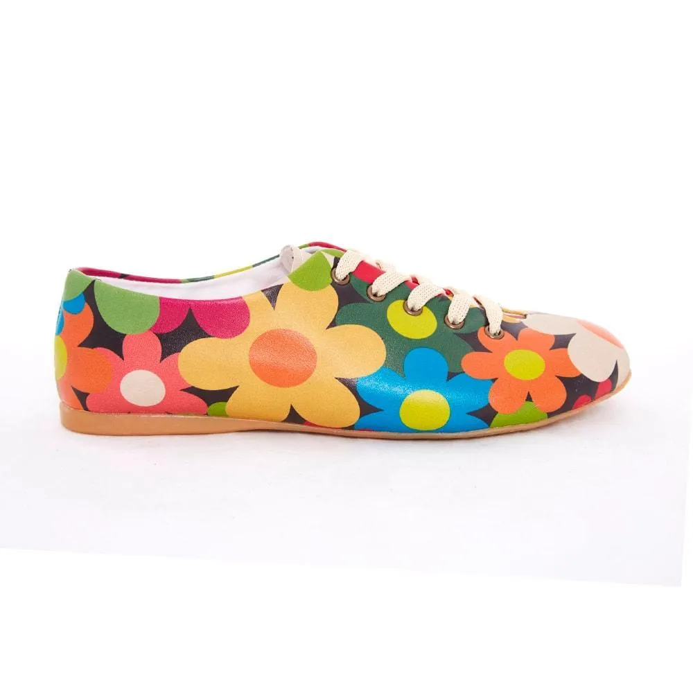 Colored Daisies Ballerinas Shoes SLV064