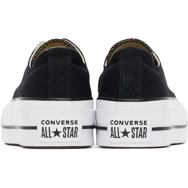 Converse Black Chuck Taylor All Star Lift Low Sneakers