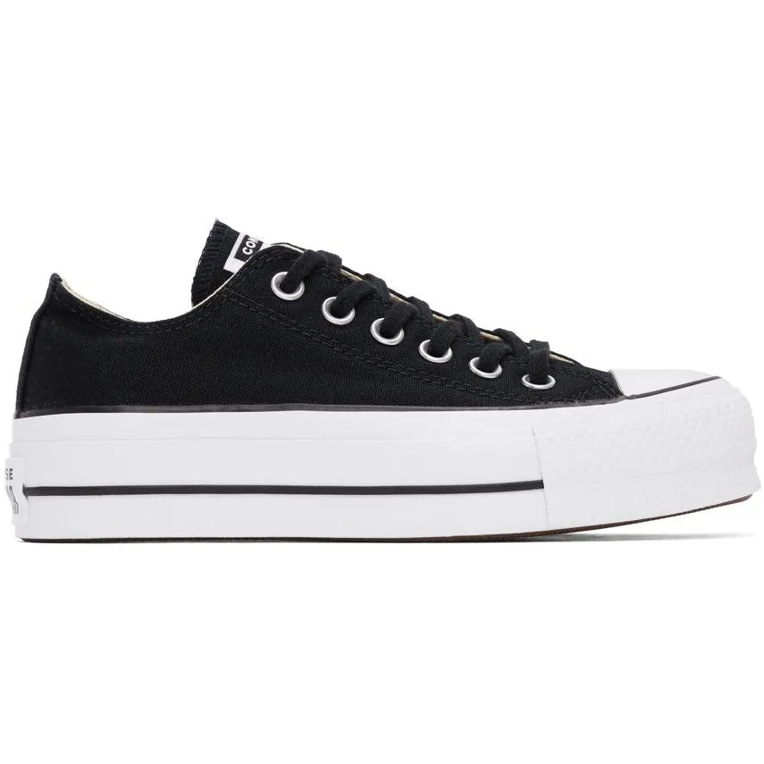 Converse Black Chuck Taylor All Star Lift Low Sneakers
