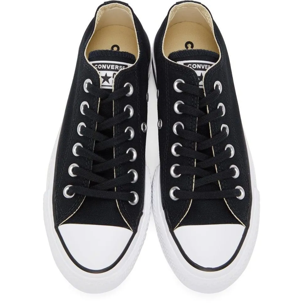 Converse Black Chuck Taylor All Star Lift Low Sneakers