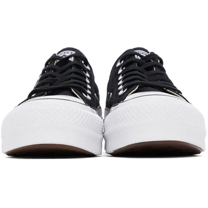 Converse Black Chuck Taylor All Star Lift Low Sneakers