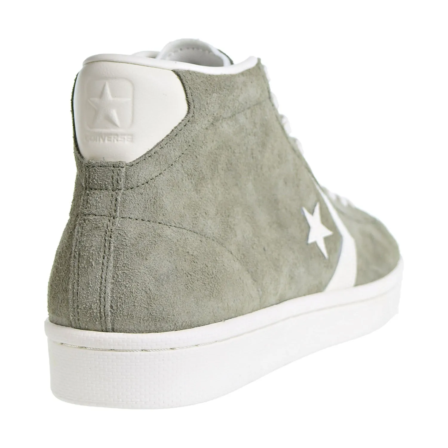 Converse Pro Leather Mid Men's Shoes Medium Olive/Egret
