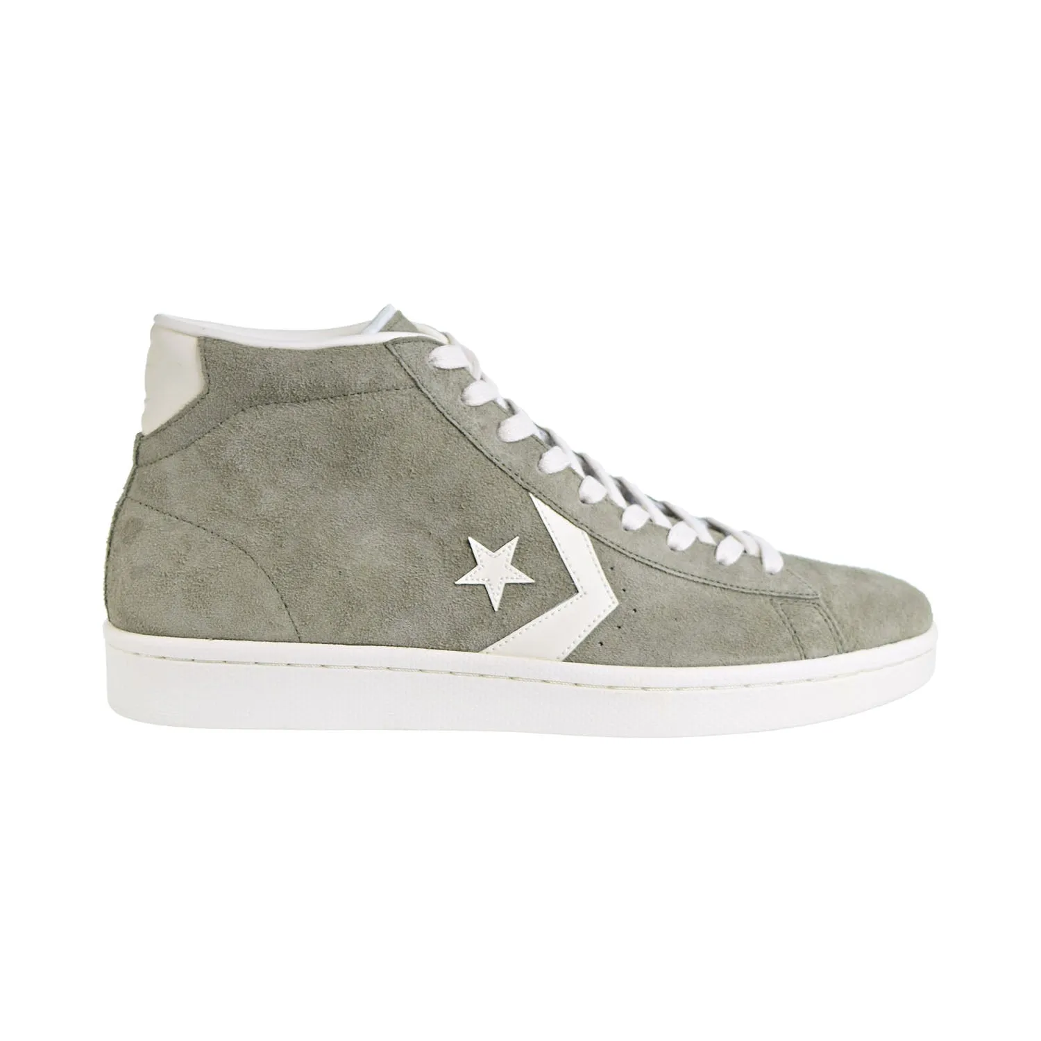 Converse Pro Leather Mid Men's Shoes Medium Olive/Egret