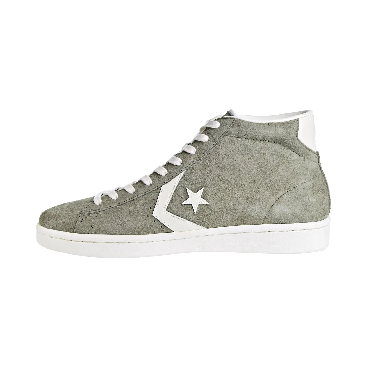 Converse Pro Leather Mid Men's Shoes Medium Olive/Egret