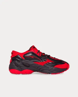 DMX Run 6 Modern Black / Red Low Top Sneakers
