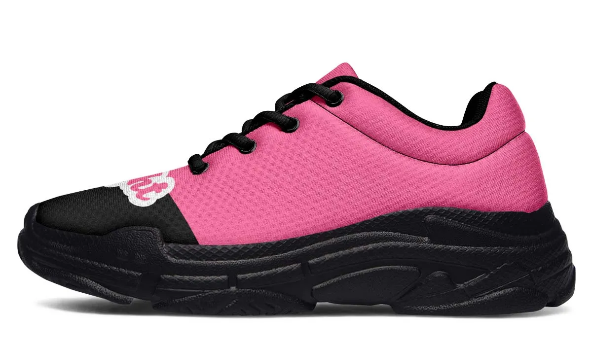 Fight Breast Cancer Chunky Sneakers