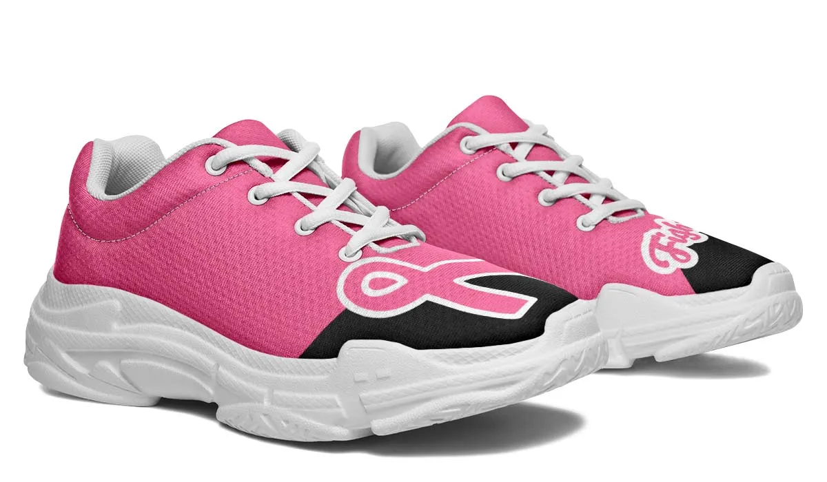 Fight Breast Cancer Chunky Sneakers