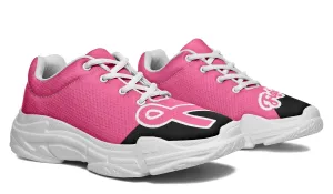 Fight Breast Cancer Chunky Sneakers