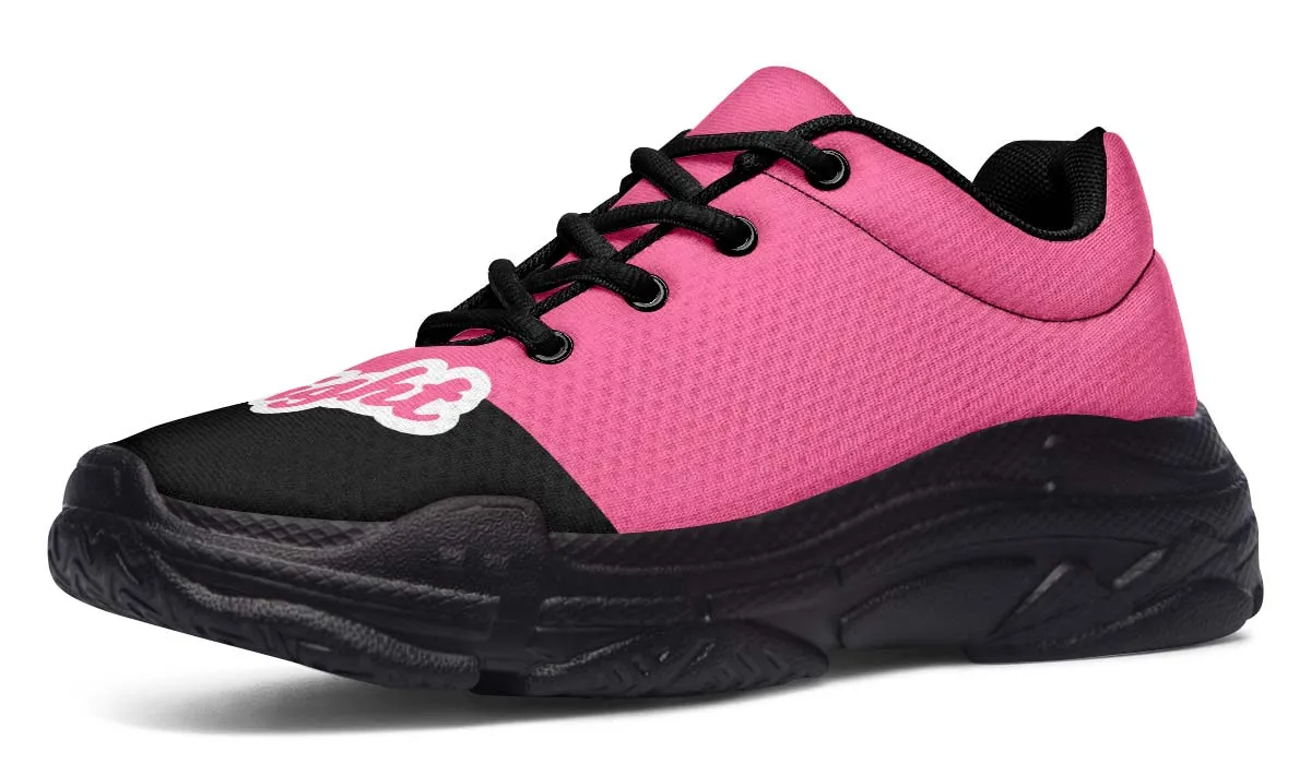Fight Breast Cancer Chunky Sneakers