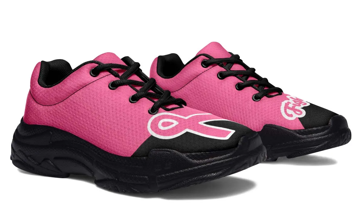 Fight Breast Cancer Chunky Sneakers
