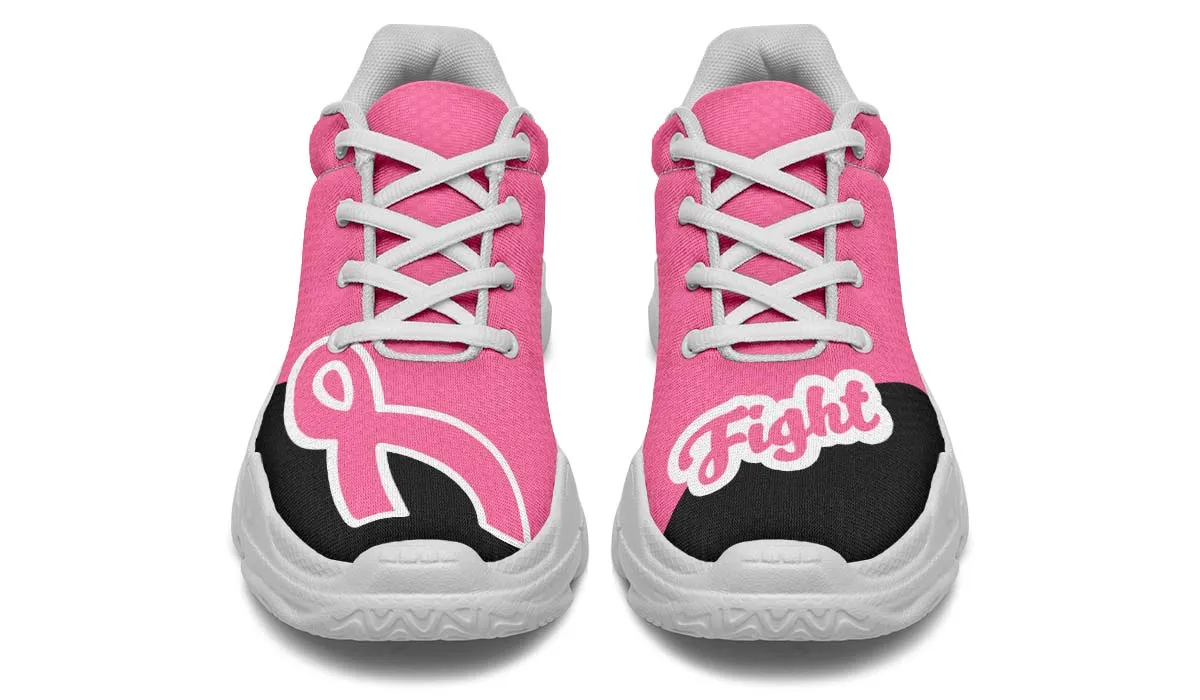 Fight Breast Cancer Chunky Sneakers