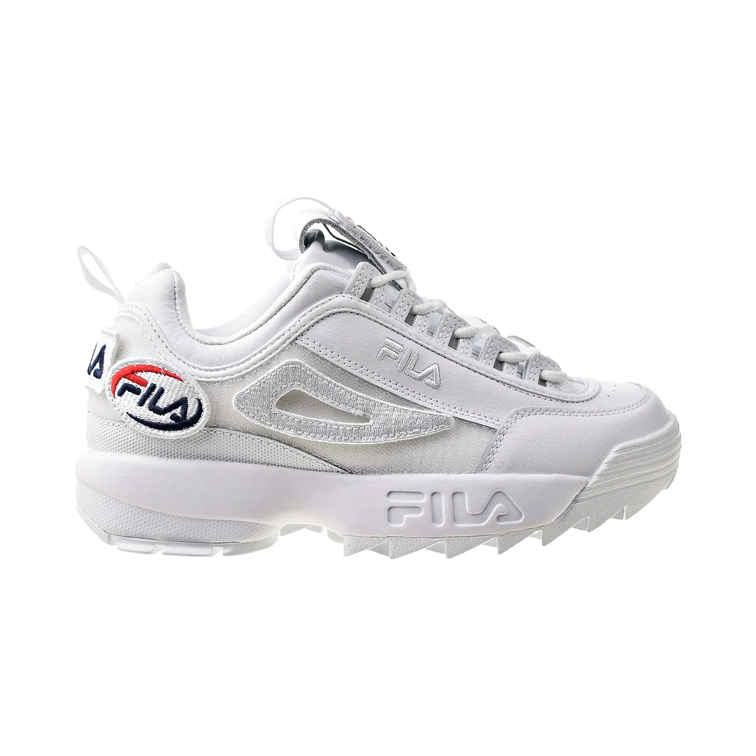 Fila Disruptor II Patches Men's Shoes White