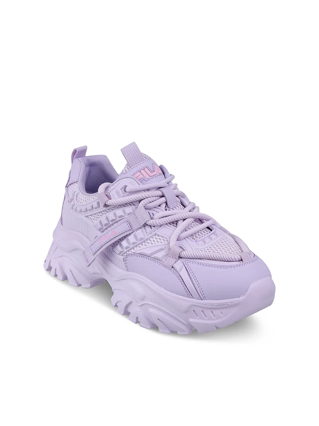 Fila Womens Envi Victori Lavender Sneakers
