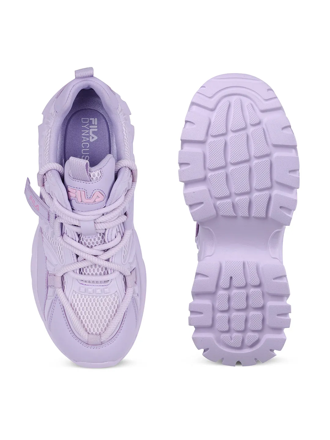 Fila Womens Envi Victori Lavender Sneakers