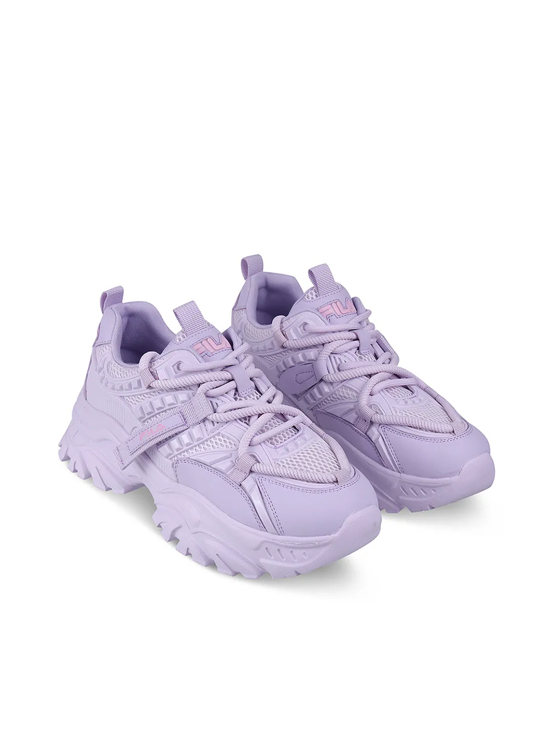Fila Womens Envi Victori Lavender Sneakers