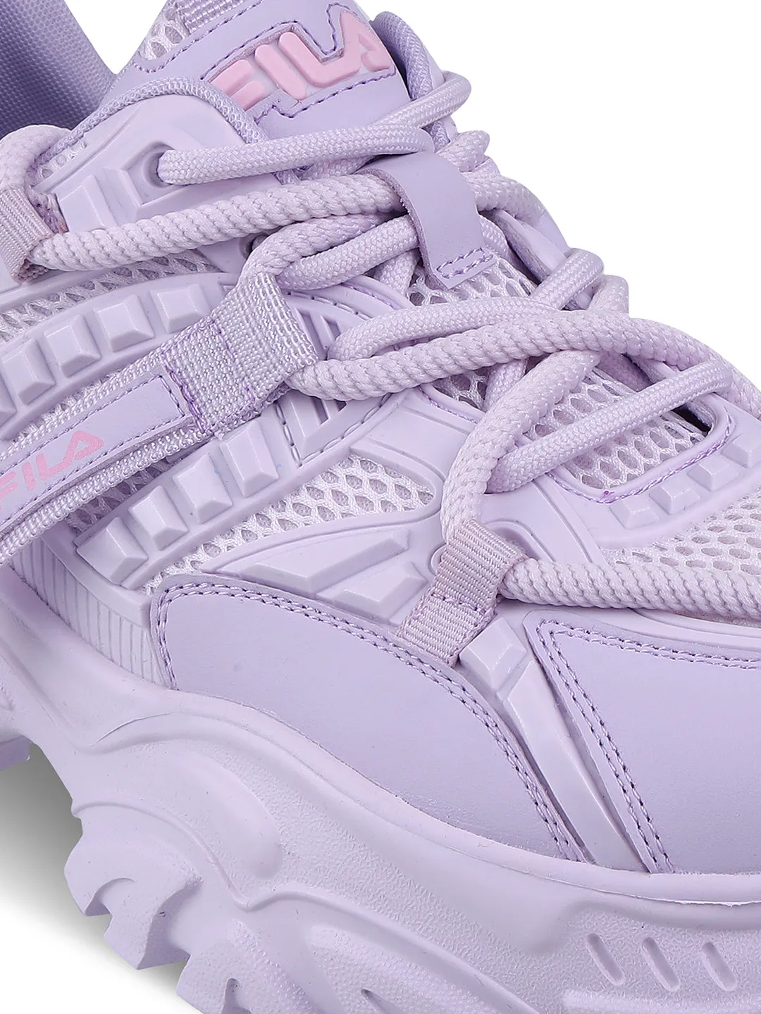 Fila Womens Envi Victori Lavender Sneakers