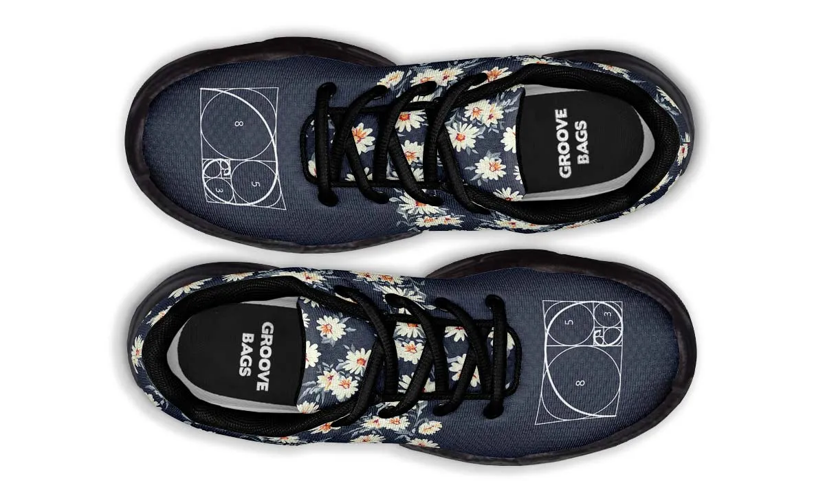 Floral Golden Ratio Chunky Sneakers