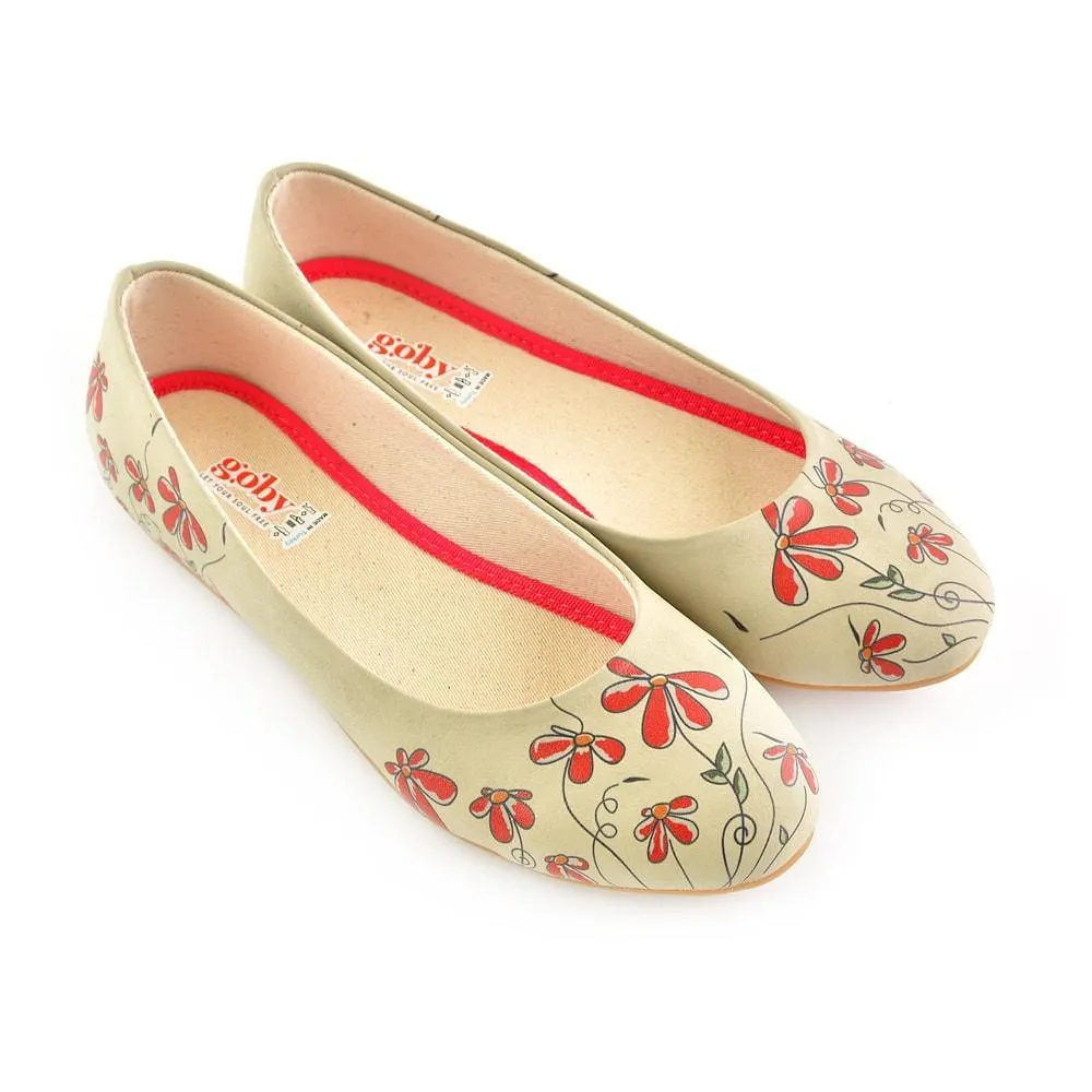Flowers Ballerinas Shoes 2025